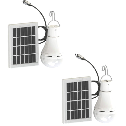 💡 Exclusivas Bombillas LED 12W con Paneles Solares: ¡Ilumina tu Vida Sin Enchufes y Ahorra Energía! 🌞