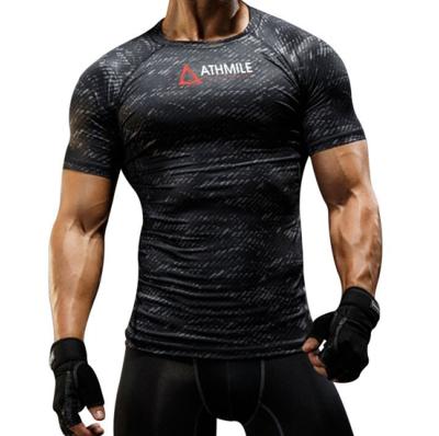 Camiseta Deportiva Negra de CrossFit MMA Running BJJ etc. - Frikimanes