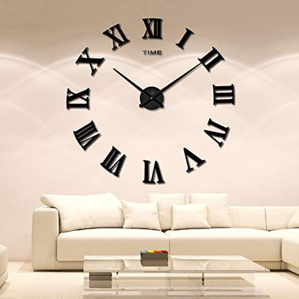 Reloj de Pared Grande ROMA con Horas 3D