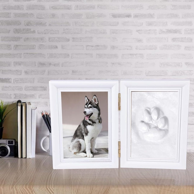 Marco de Fotos con Huella de Bebé, Perrito o Gatito