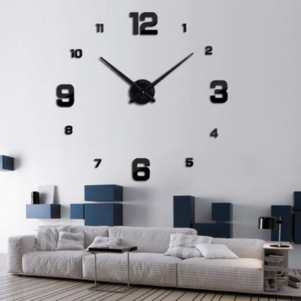 Reloj de Pared Grande con Horas 3D ¡Agujas 40-31 cm.!