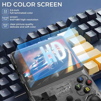 Consola Portátil R36 ULTRA +20.000 Juegos 25 Emuladores | Pantalla Grande 1:1 de 4" | 128GB