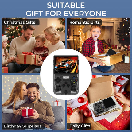 Consola Portátil R36 ULTRA +20.000 Juegos 25 Emuladores | Pantalla Grande 1:1 de 4" | 128GB