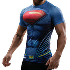 Camiseta Deportiva Superhéroes Superman Elástica