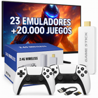 Consola Stick HDMI Retro PRO: ¡Más de 20.000 juegos y 23 Emuladores con 2 Mandos Inalámbricos!