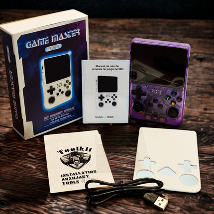 Consola Portátil R36S +20.000 Juegos 19 Emuladores | Pantalla 3.5" | 64GB