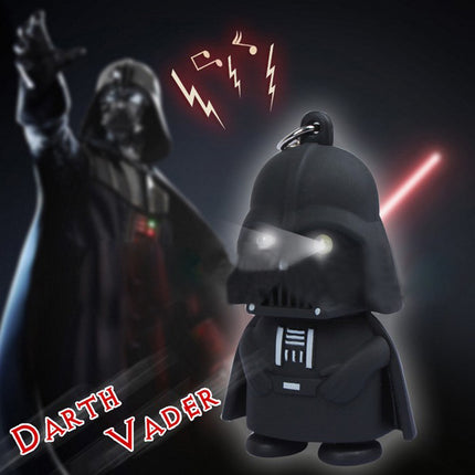 Llavero Darth Vader con Luz y Sonido Espada Láser