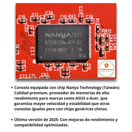 Consola Retro HDMI Original: ¡Más de 20.000 juegos en 15 Emuladores y 2 Mandos Inalámbricos!