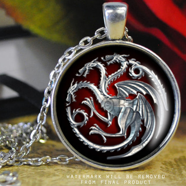 Colgante Juego de Tronos Targaryen La Casa del Dragón