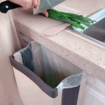 Cubo de Basura Plegable CompactClear™: Cocina Limpia y Organizada – Frikimanes "Frikis del Ahorro"