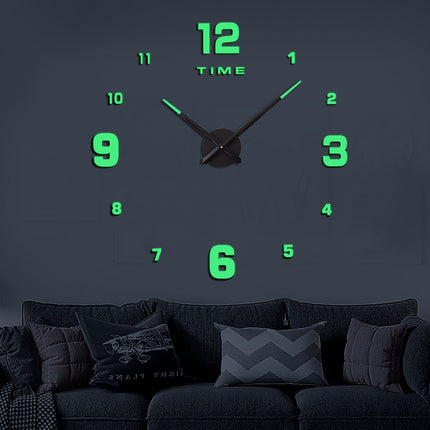Reloj de Pared Grande con Horas 3D ¡Agujas 40-31 cm.!