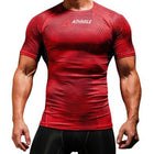 Camiseta Deportiva Roja Gym CrossFit Running... - Frikimanes