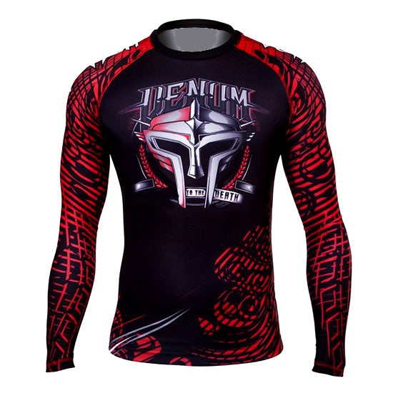 Camiseta Elástica Espartano Kick Boxing MMA Cross Training....