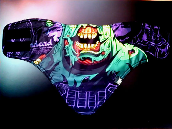 Máscara Braga Polar Monstruo Esquí, Snowboard, Senderismo, etc - Frikimanes