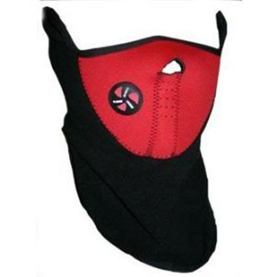 Mascarilla Neopreno y Polar Roja - Frikimanes