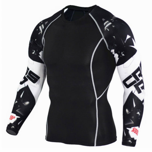 Camiseta Elástica Kick Boxing MMA Crossfit BJJ... - Frikimanes