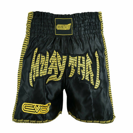 Pantalón Muay Thai, Kick Boxing Retro - Frikimanes