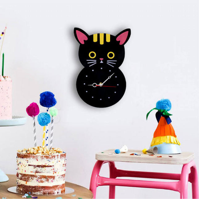 Reloj de Pared Gatito ideal Niños