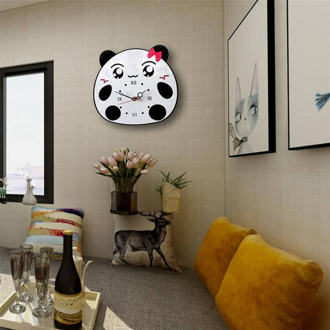 Reloj de Pared Dibujo Oso Panda