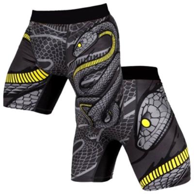 Pantalones Shorts Malla Compresión "Snaker" MMA Crossfit Grappling etc. - Frikimanes