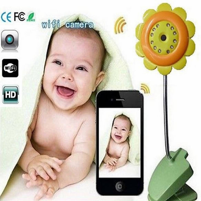 Cámara Girasol Videovigilancia Bebé, Casa, Negocios