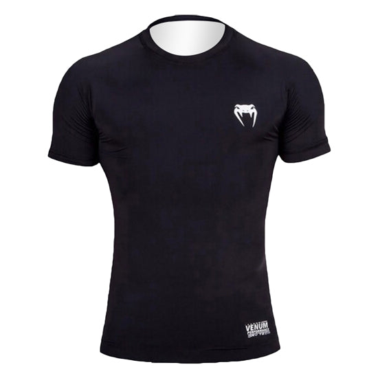 Camiseta Elástica Negra Kick Boxing Cross Training Running...