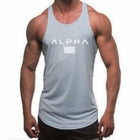 Camiseta Tirantes Gris ALPHA Gym, Crossfit, Running...