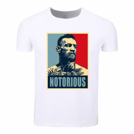 Camiseta Conor McGregor "Notorious" UFC MMA - Frikimanes