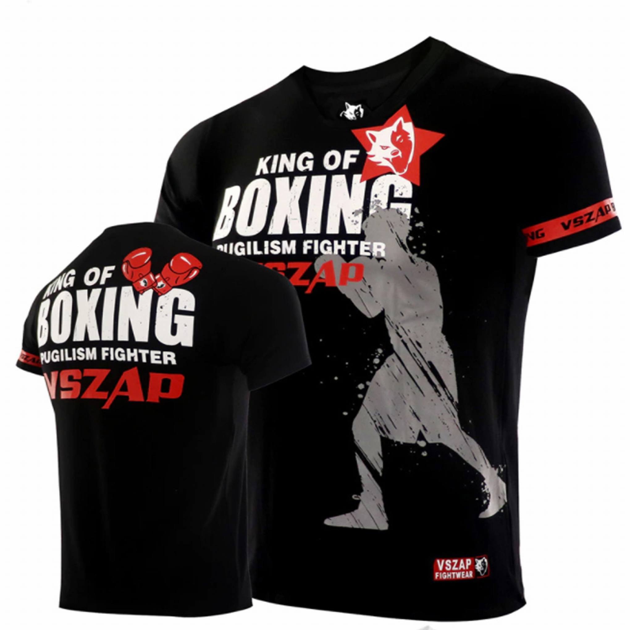 Camiseta Técnica Boxeo King of Boxing Calidad Premium