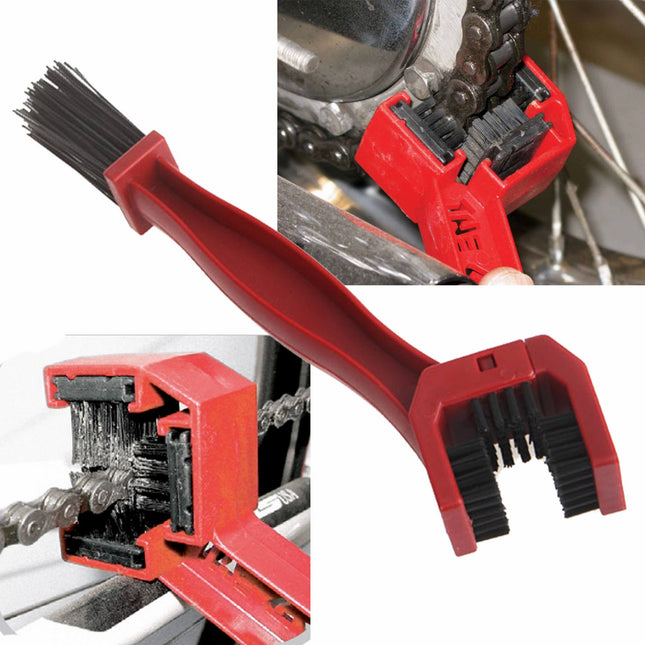 Cepillo para Cadena de Moto, Bicicleta, etc. - Frikimanes