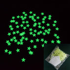 50 Estrellas Fluorescentes para Pared o Techo – Frikimanes