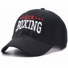 Gorra Kick Boxing Negra Ajustable Alta Calidad - Frikimanes