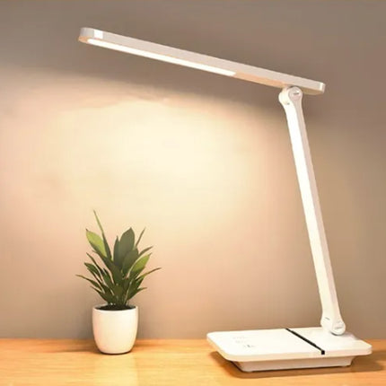 Lámpara Flexo LED de Escritorio ¡Moderno, Elegante y Amigo de tus Ojos!