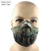 Mascarilla Anti-Polución, Humos y Polen ideal para Bici, Moto, Correr, Pasear - Frikimanes