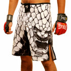 Pantalones Shorts Blancos MMA K-1 Kick Boxing Boxeo CrossFit - Frikimanes