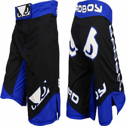 Pantalones Shorts Azul y Negro Kick Boxing MMA Boxeo Crossfit... - Frikimanes