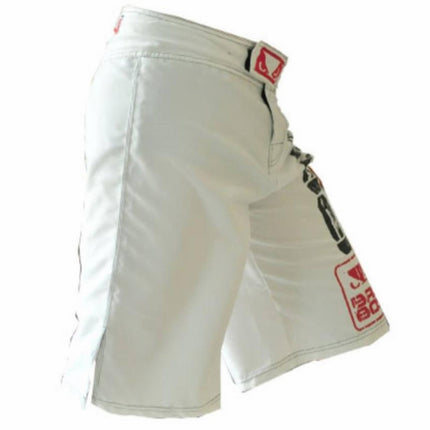 Pantalones Shorts Blancos Kick Boxing MMA Boxeo Crossfit... - Frikimanes