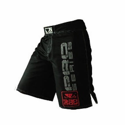 Pantalones Shorts Negros Kick Boxing MMA Boxeo Crossfit