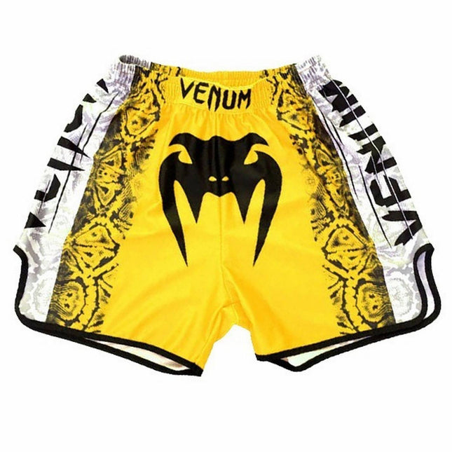 Pantalones Amarillos Muay Thai, Kick Boxing