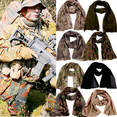 Pañuelos Militares Camuflaje Malla Airsoft Paintball Moto... - Frikimanes