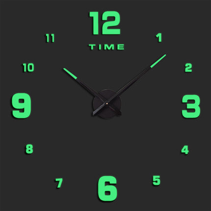 Reloj de Pared Grande Horas 3D Fluorescente "Berlín" - Frikimanes