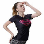 Camiseta Superhéroes Superwoman Negra - Frikimanes