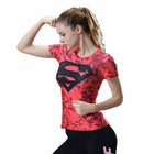 Camiseta Superhéroes Superwoman Roja - Frikimanes